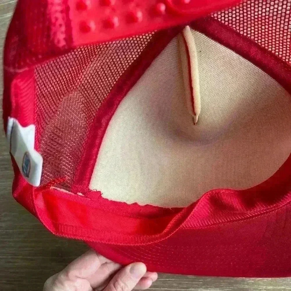 Elliott Insurance Service Inc Hat Snapback Cap Red Trucker Mesh Cameo - Picture 7 of 7